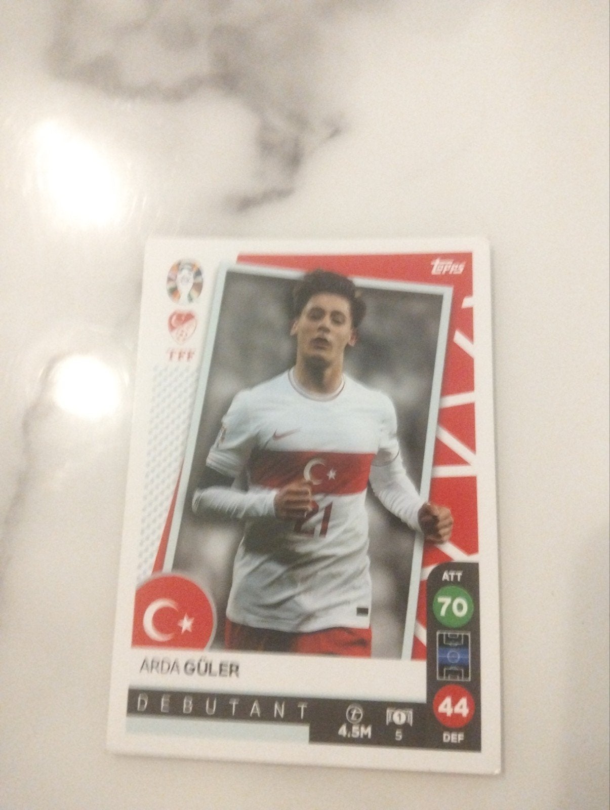 Euro2024  Arda Güler panini kaart, Verzamelen, Sportartikelen en Voetbal, Ophalen, Gebruikt, Buitenlandse clubs, Poster, Plaatje of Sticker
