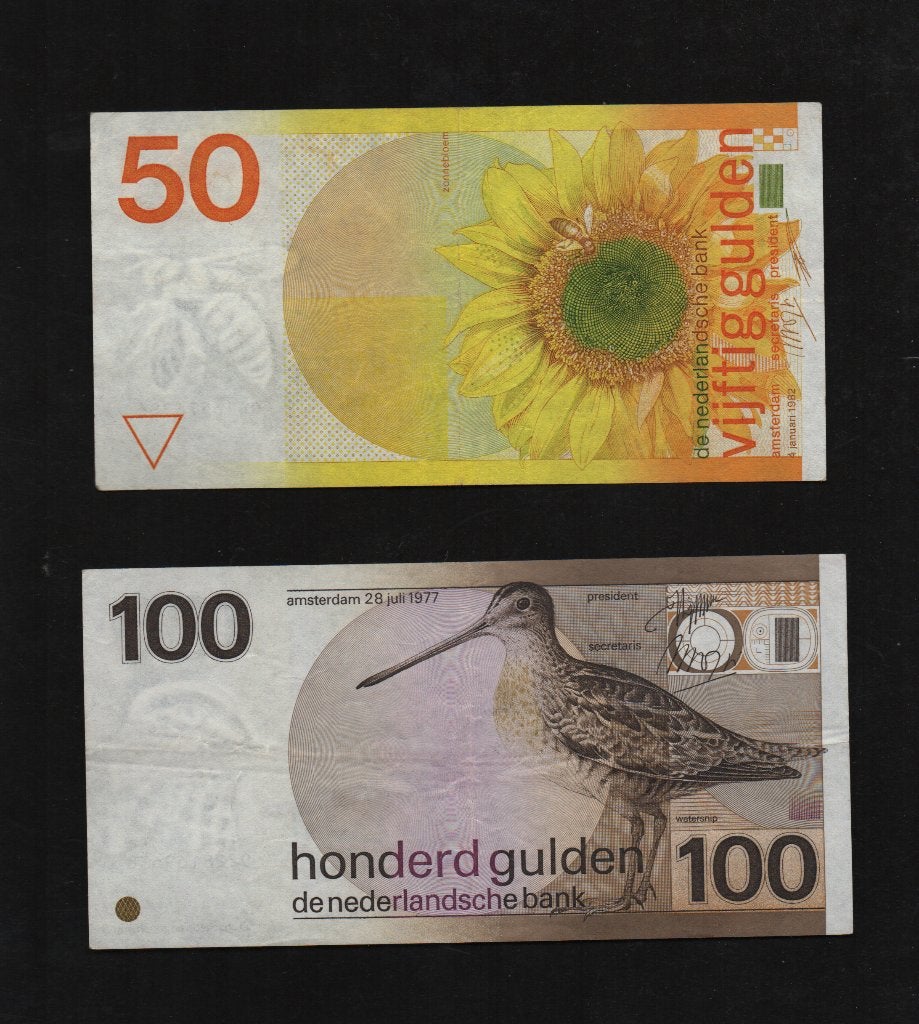 Setje Bankbiljetten 1977-1982 Zeer Fraaie Biljetten, Ophalen of Verzenden, 50 gulden