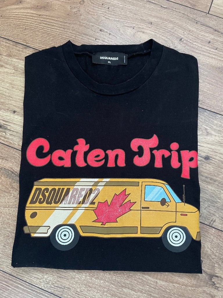 Dsquared shirt te koop, Ophalen of Verzenden, Zo goed als nieuw, Maat 56/58 (XL), Zwart
