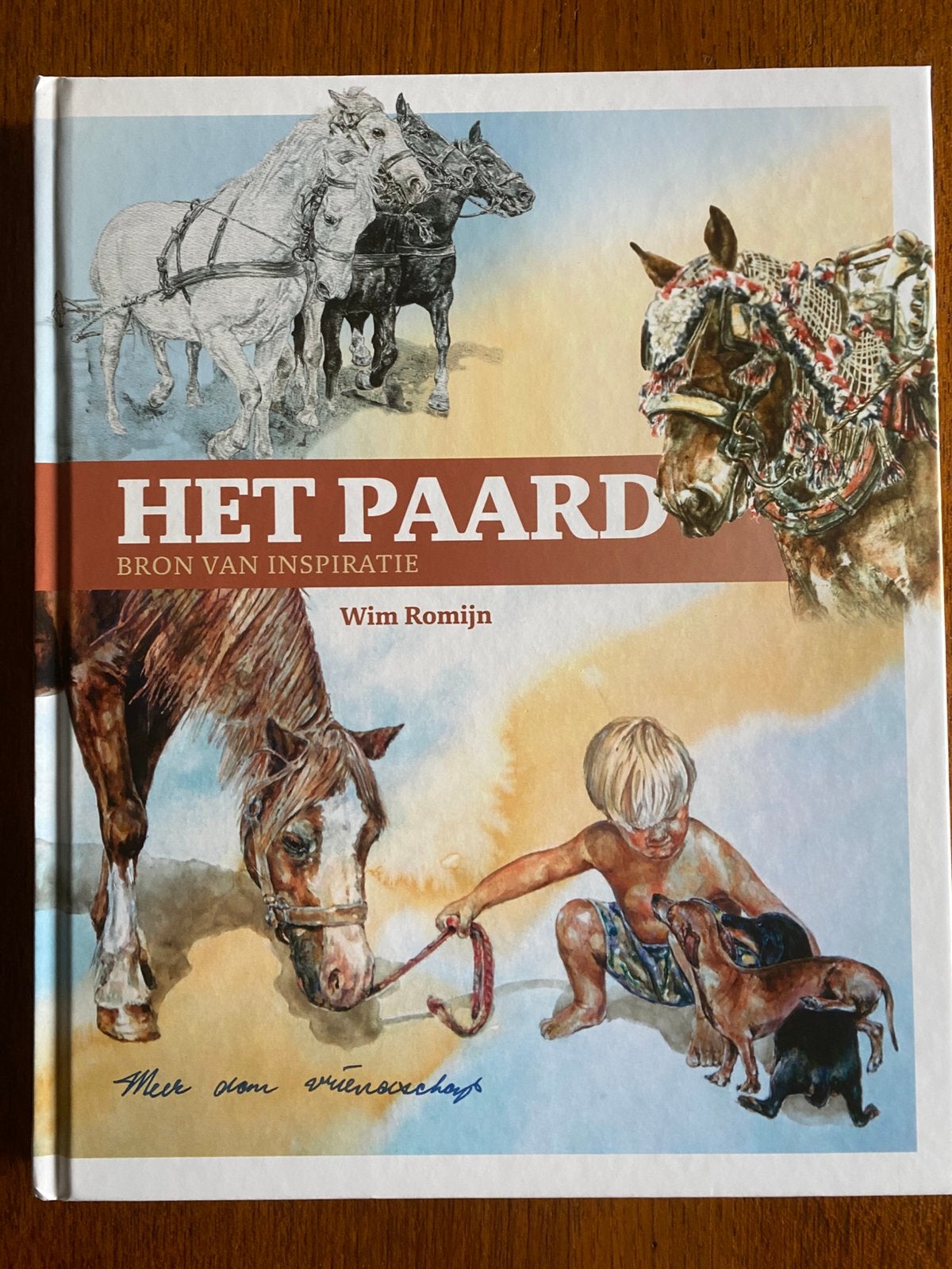 Wim Romijn - Het paard, Ophalen of Verzenden, Zo goed als nieuw, Natuur algemeen, Wim Romijn