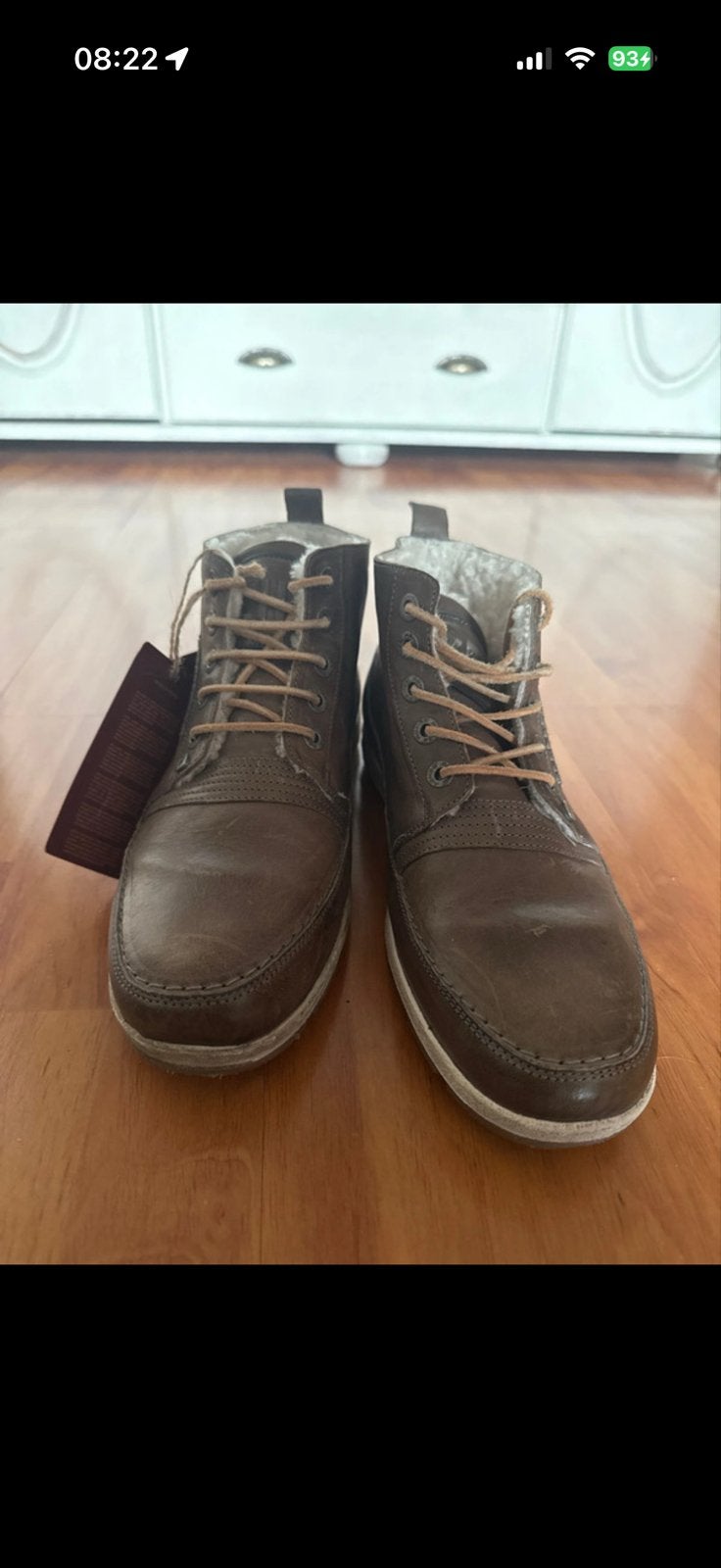 Rehab Josh Classic Fur sneaker bruin Smoke – maat 42, Bruin, Boots, Nieuw, Ophalen of Verzenden