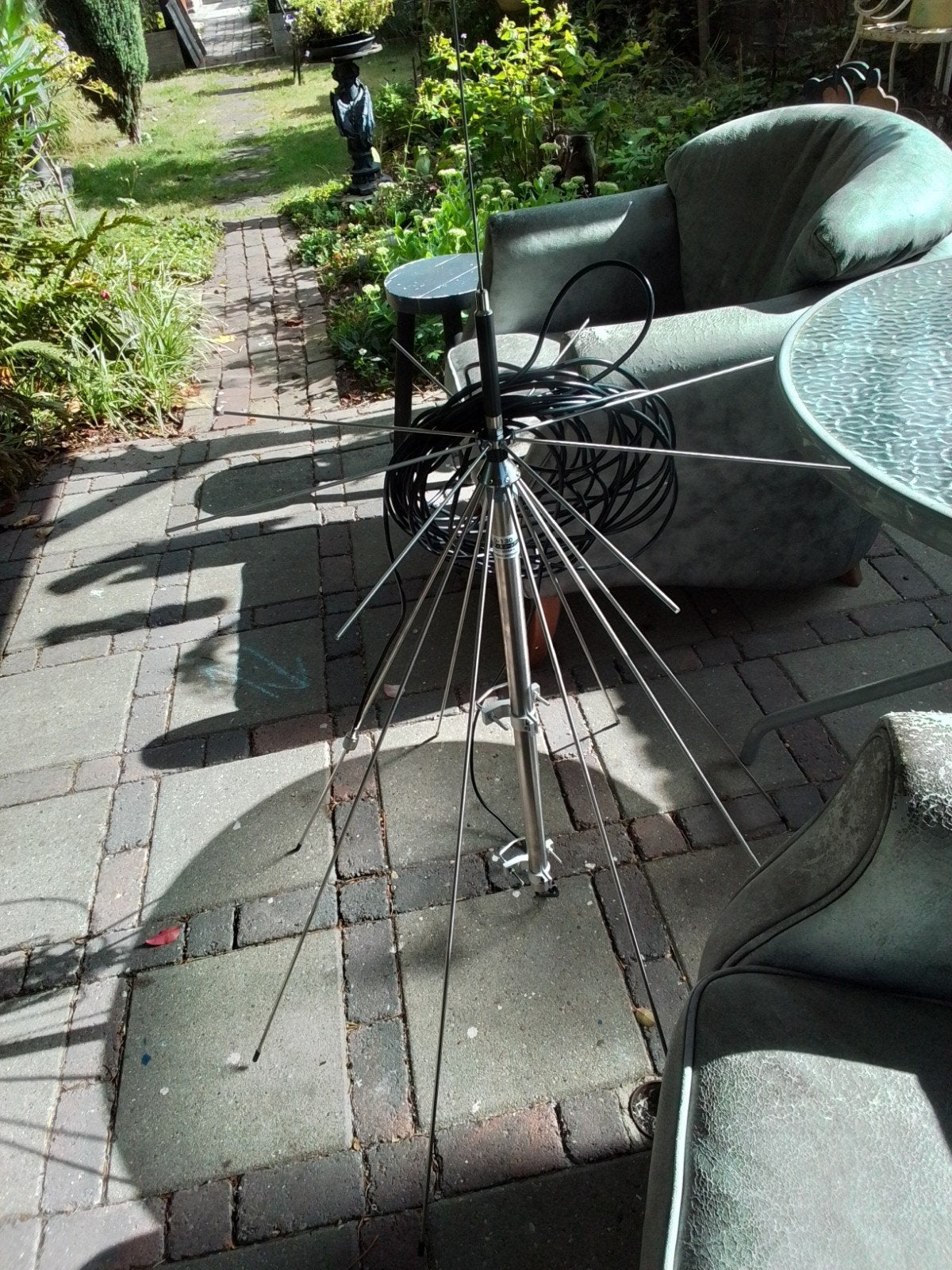 Diamond discone 25-1300 mhz ultra wide band, Ophalen, Zo goed als nieuw, Antenne