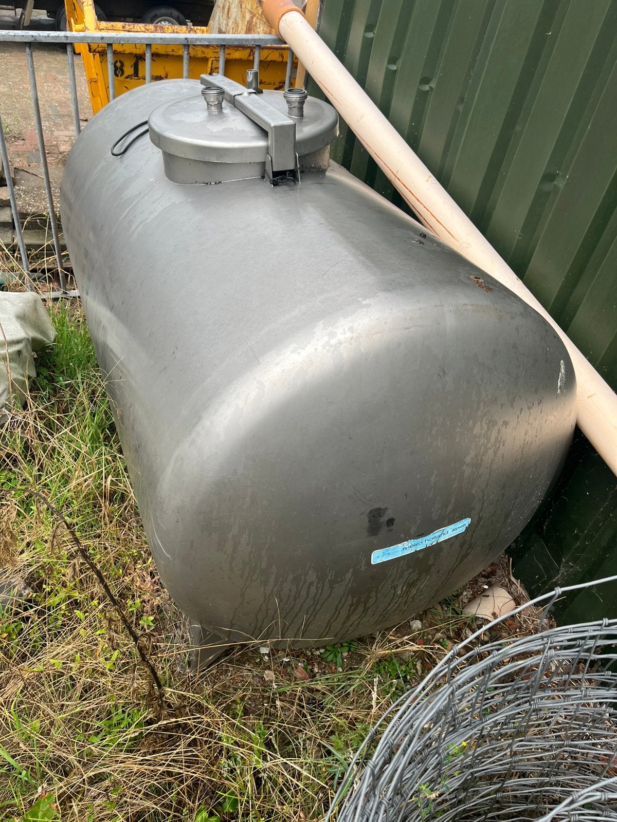 Oude melktank, Ophalen of Verzenden, Gebruikt