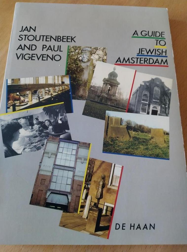 Gids Joods Amsterdam - Jan Stoutenbeek & Paul Vigevano, Ophalen of Verzenden, Zo goed als nieuw, Reisgids of -boek, Overige merken