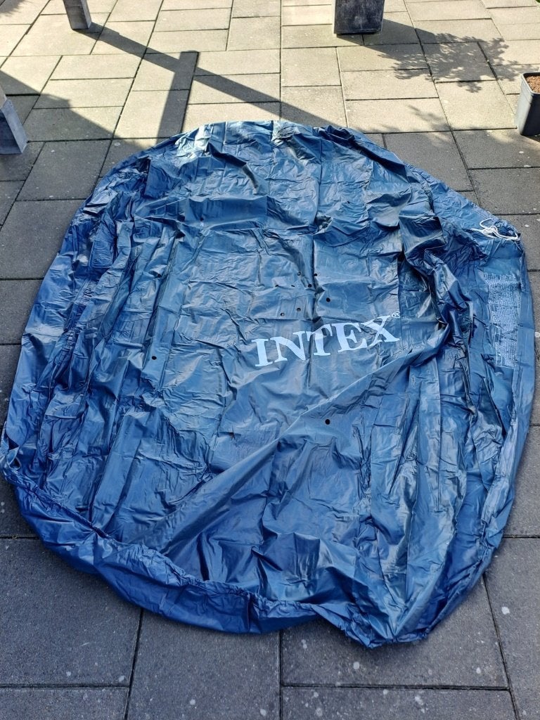 INTEX afdekzeil voor zwembad 10'x12" ED 13 RO, Tuin en Terras, Ophalen, Zo goed als nieuw, Afdekzeil