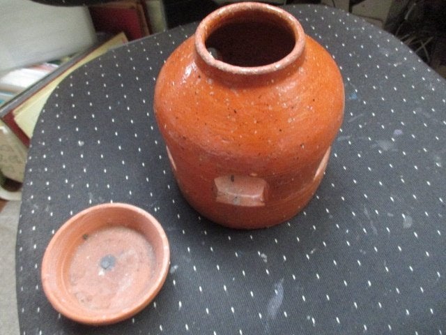 drinkbak voor duiven, kippen, aardewerk, Ophalen of Verzenden