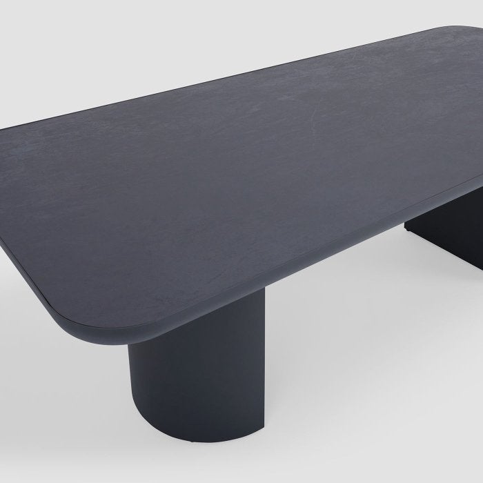 Stevige onderhousvrije tuintafel  217,5 x 97,5 x 75,5cm, Tuin en Terras, Ophalen, Gebruikt, Rechthoekig, Hout