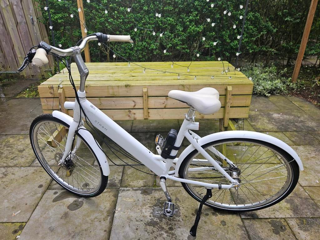 Strom City W e-bike, Fietsen en Brommers, Elektrische fietsen, Gebruikt, 51 tot 55 cm, 30 tot 50 km per accu, Ophalen