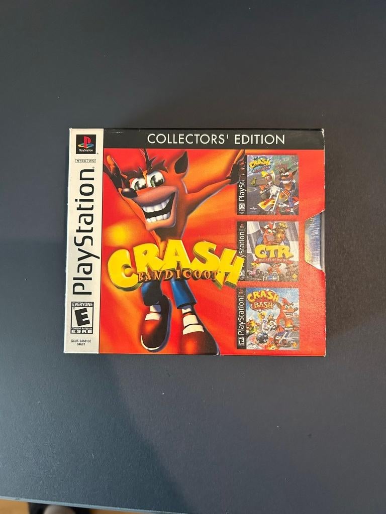 Crash Bandicoot Collectors' Edition PS1, Spelcomputers en Games, Avontuur en Actie, 1 speler, Ophalen of Verzenden, Zo goed als nieuw
