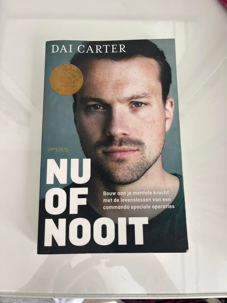 Nu of Nooit - Bouw mentale kracht met Dai Carter, Boeken, Overige Boeken, Ophalen of Verzenden, Gelezen