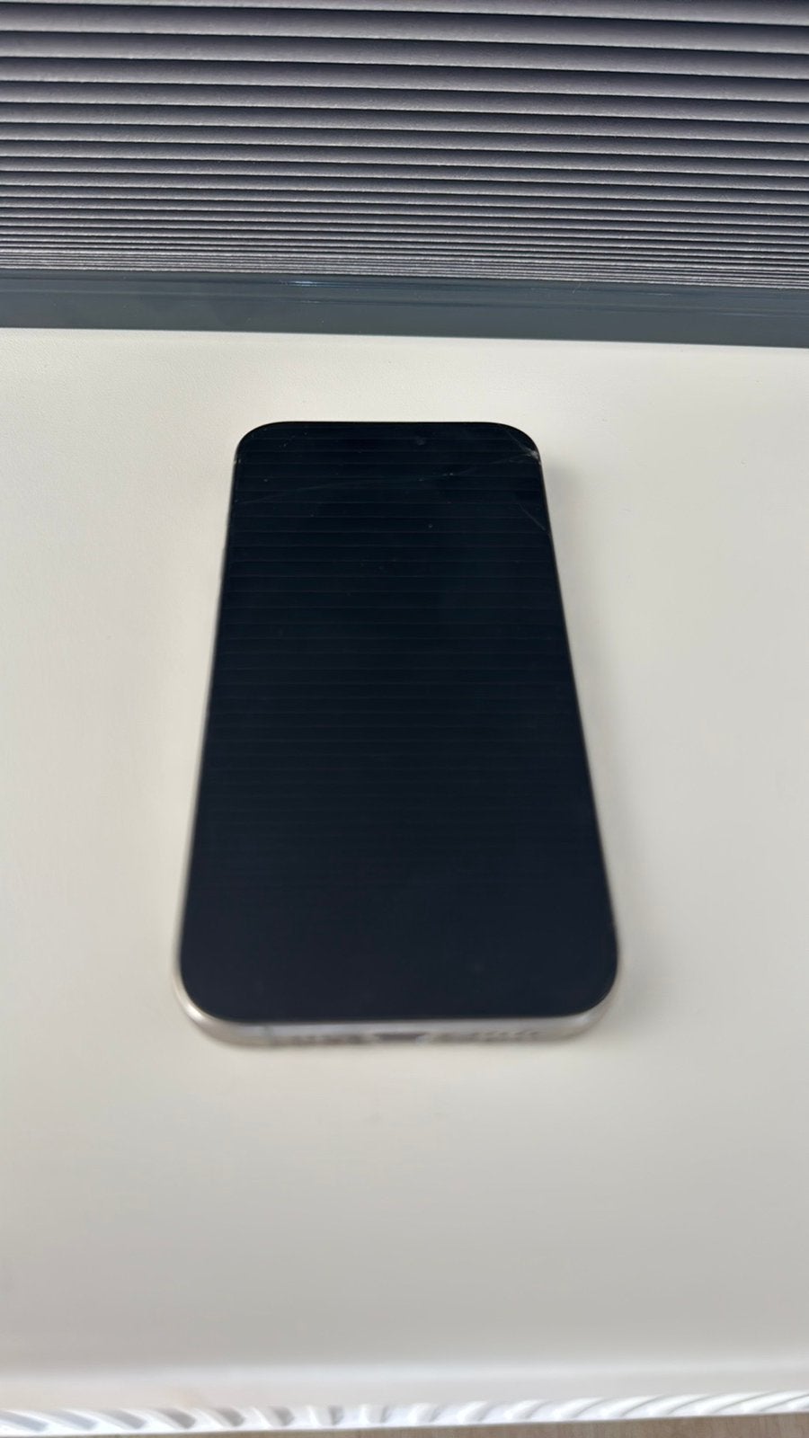 IPhone 15 Pro 128GB - Titanium, Ophalen, 89 %, Zonder simlock, Zonder abonnement