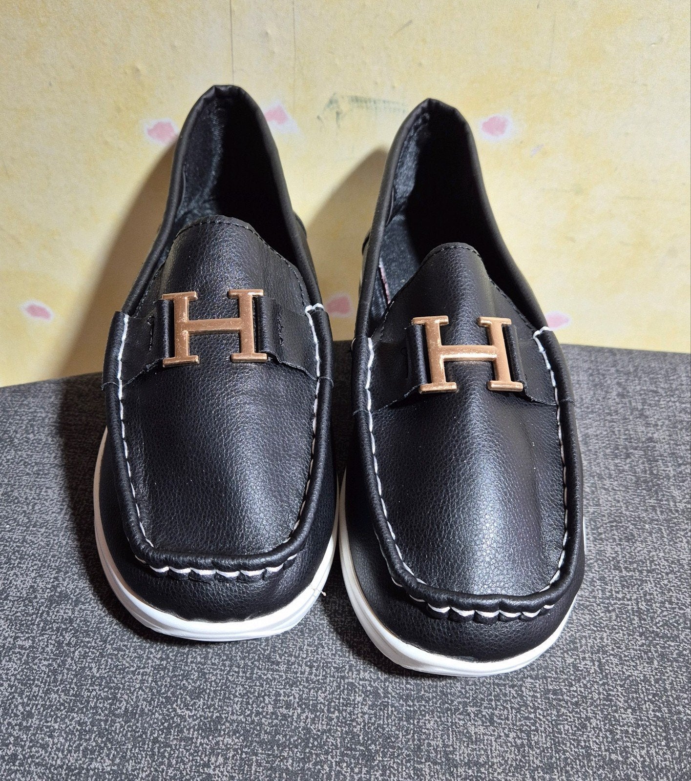 Nieuwe zwarte loafers maat 35, 22 cm binnenzool, Kleding | Heren, Zwart, Nieuw, Ophalen of Verzenden, Espadrilles of Moccasins