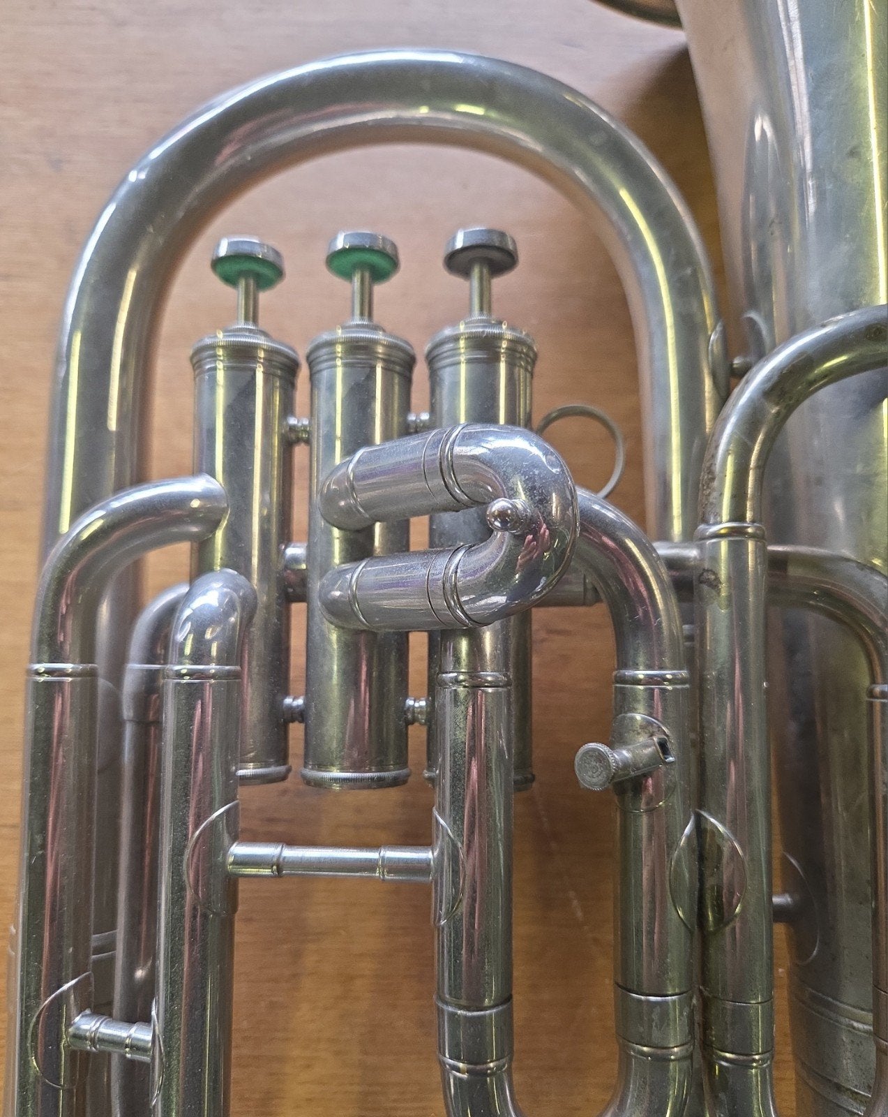 C. Mahillon brussel J.J. Hanssen tuba, Ophalen, Euphonium of Tenortuba, Gebruikt, X