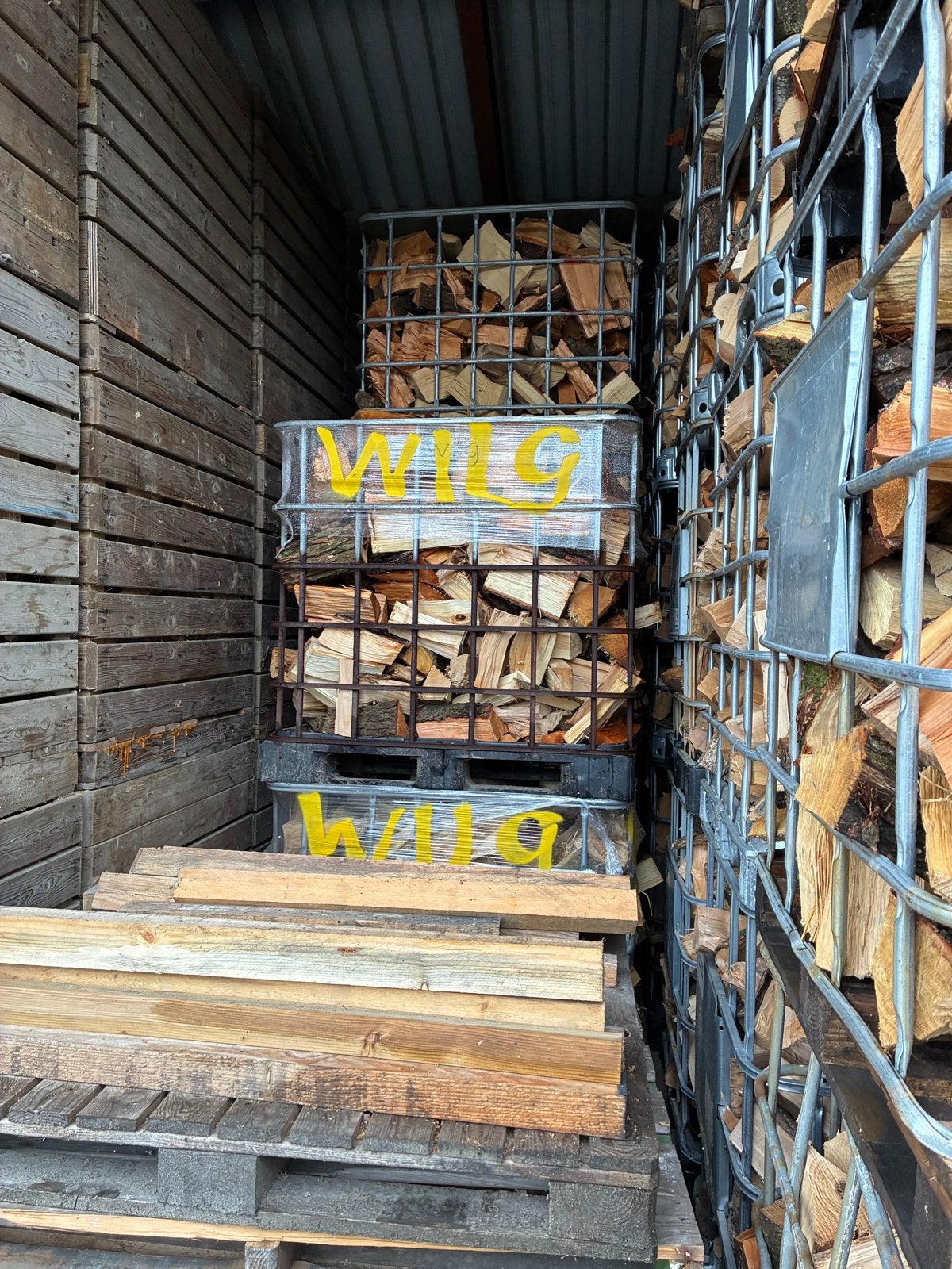 Wilgen hout, 3 tot 6 m³, Ophalen, Overige houtsoorten, Blokken