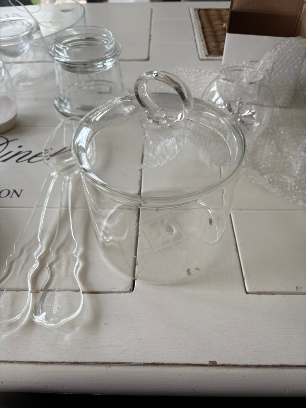 Riviera maison spullen, Ophalen of Verzenden, Zo goed als nieuw, Rechthoekig, Riet