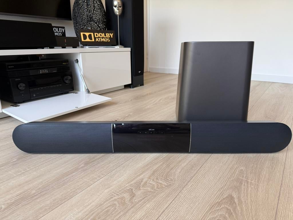 Arcam Solo Bar + Solo Subwoofer, Audio, Tv en Foto, Luidsprekers, Ophalen, 120 watt of meer, Subwoofer, Overige merken