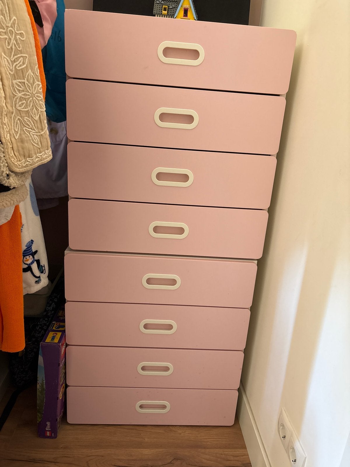 Gratis 2 x IKEA kast 4 lades (bovenop elkaar), Ophalen, Overige materialen, Gebruikt, 50 tot 100 cm