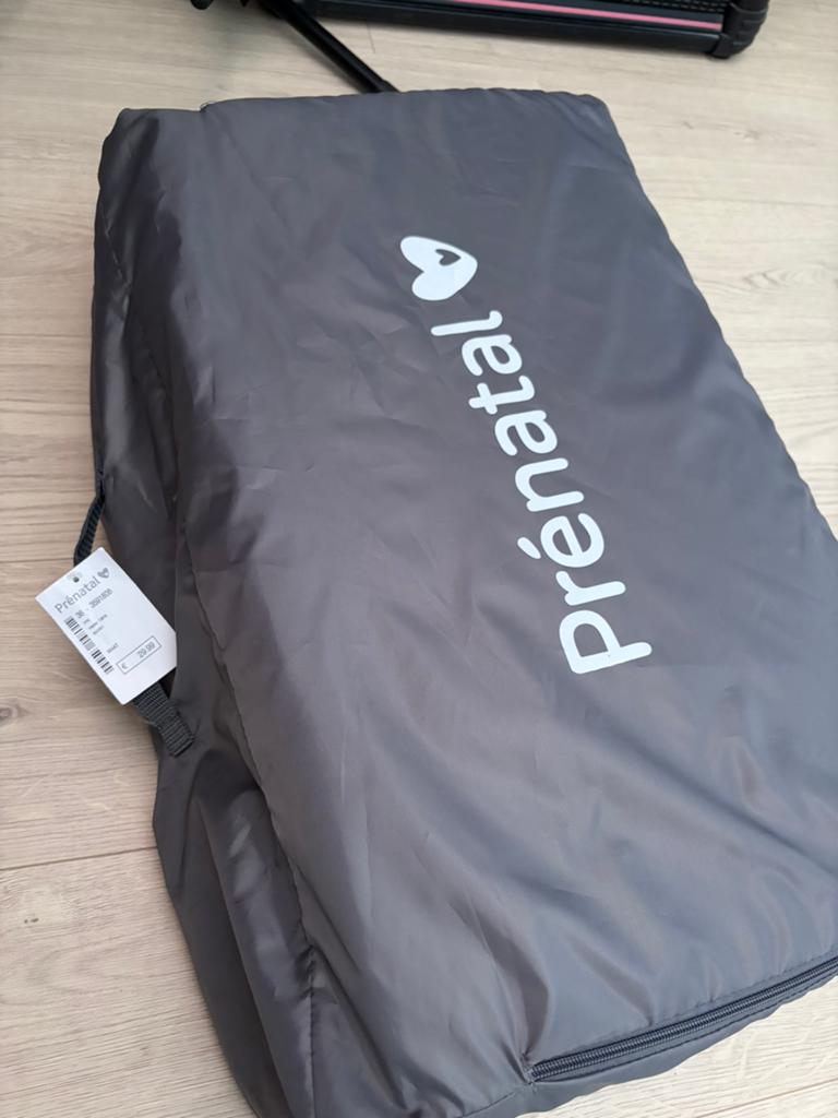 Prenatal travel cot mattress NEW, NEVER USED, Ophalen, Zo goed als nieuw, Ledikant