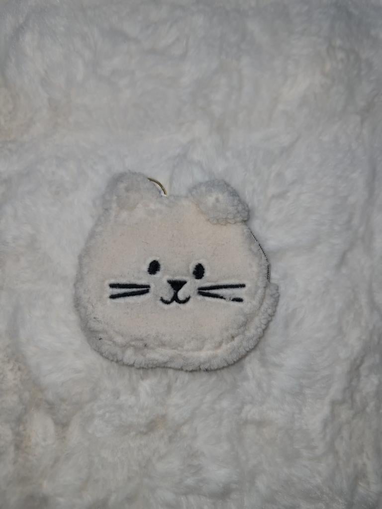 HEMA katten portemonneetje met sleutelhangerring – Nieuw, Verzenden, Nieuw, Knuffel of Figuurtje
