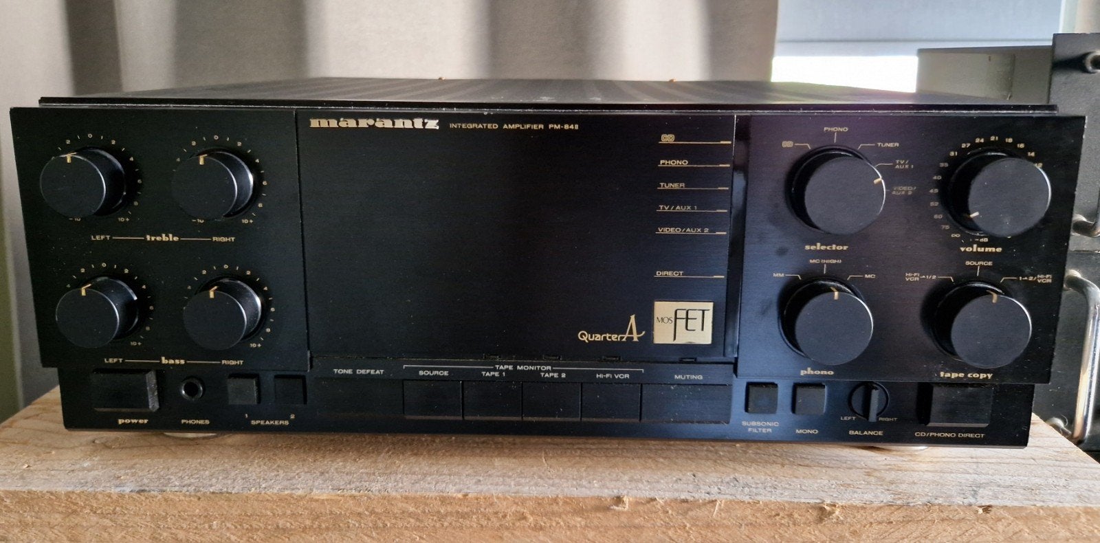 Marantz PM84 MK2 Geïntegreerde Versterker - Vintage Audio, Ophalen of Verzenden, Stereo, Marantz