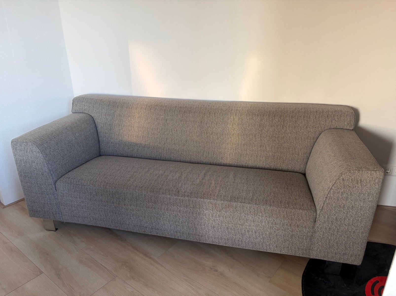 Brown/grey sofa, Ophalen, Zo goed als nieuw