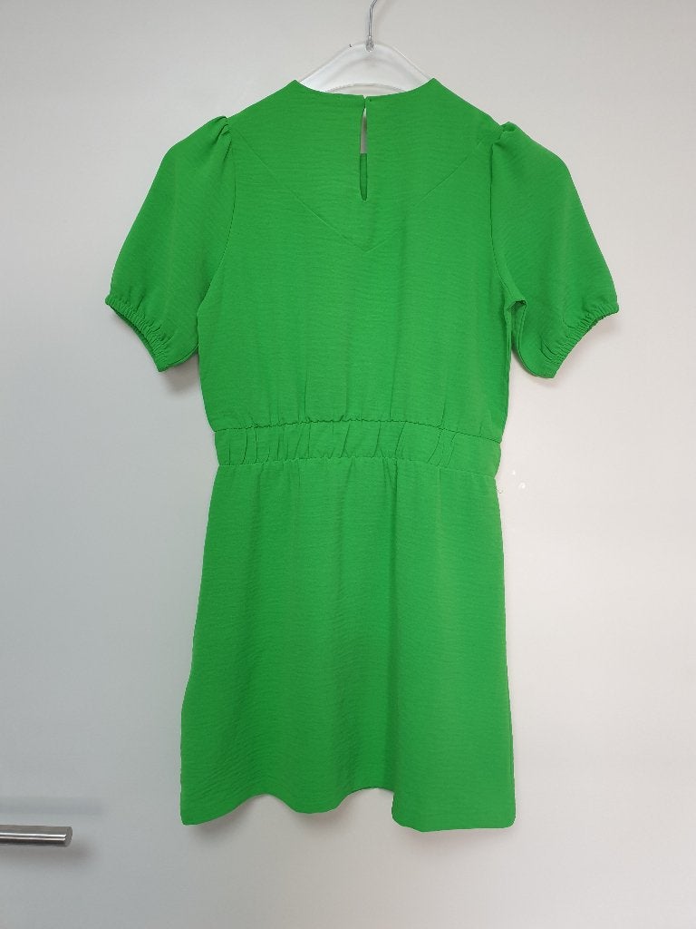 Shoeby Twist jurk Groen Maat 134-140, Kinderen en Baby's, Kinderkleding | Maat 134, Meisje, Ophalen of Verzenden, Zo goed als nieuw