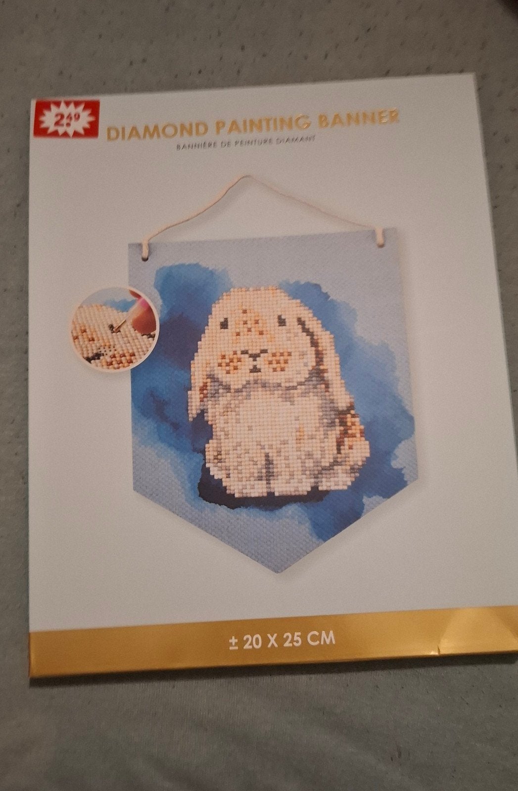 Diamond paintig, Ophalen, Zelfklevend, Nieuw, Meerkleurig