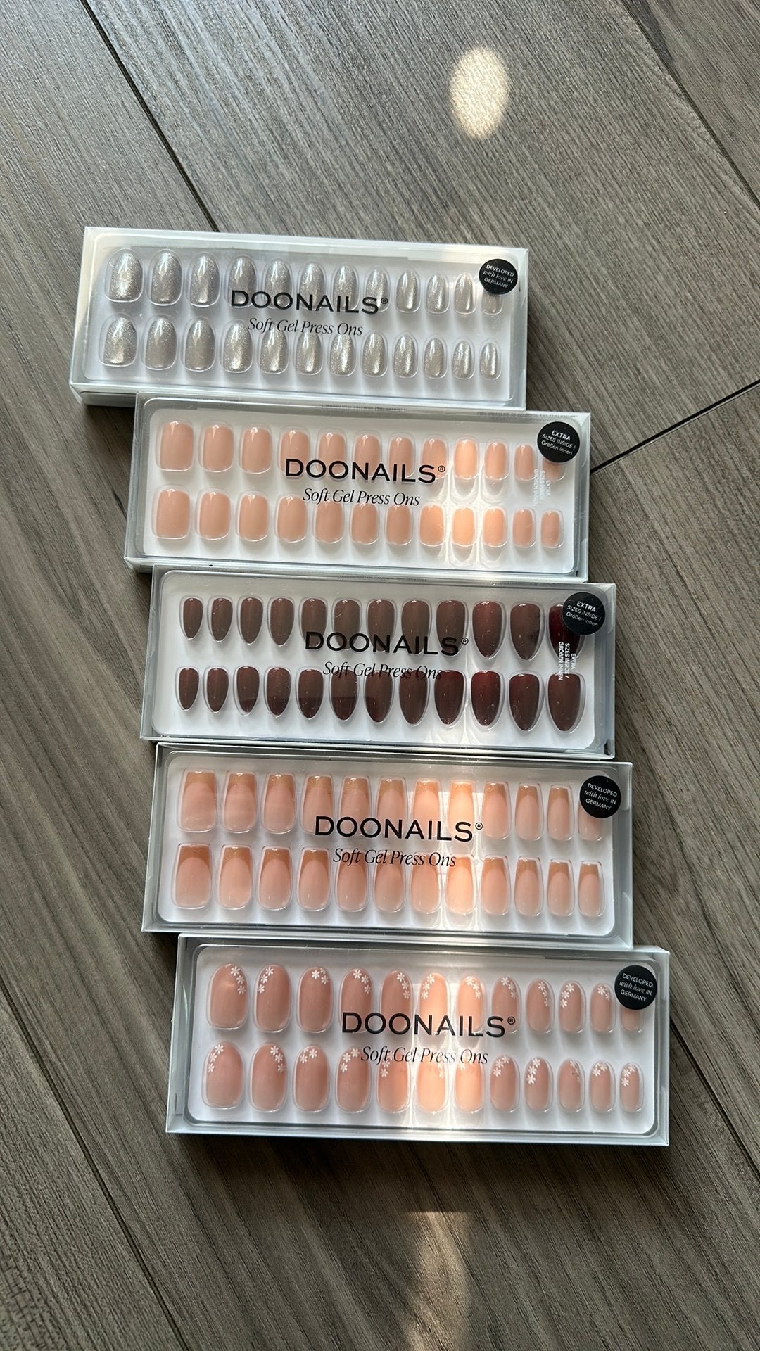 5 setjes Doonails, Ophalen, Nieuw, Overige typen