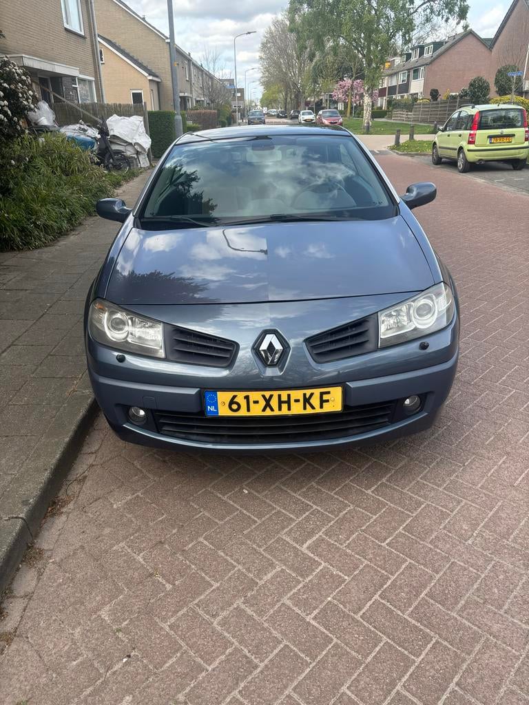 Renault Mégane 2.0 16V 120KW Cabrio 2007 Blauw, Auto's, 1998 cc, 4 cilinders, Cabriolet, 163 pk