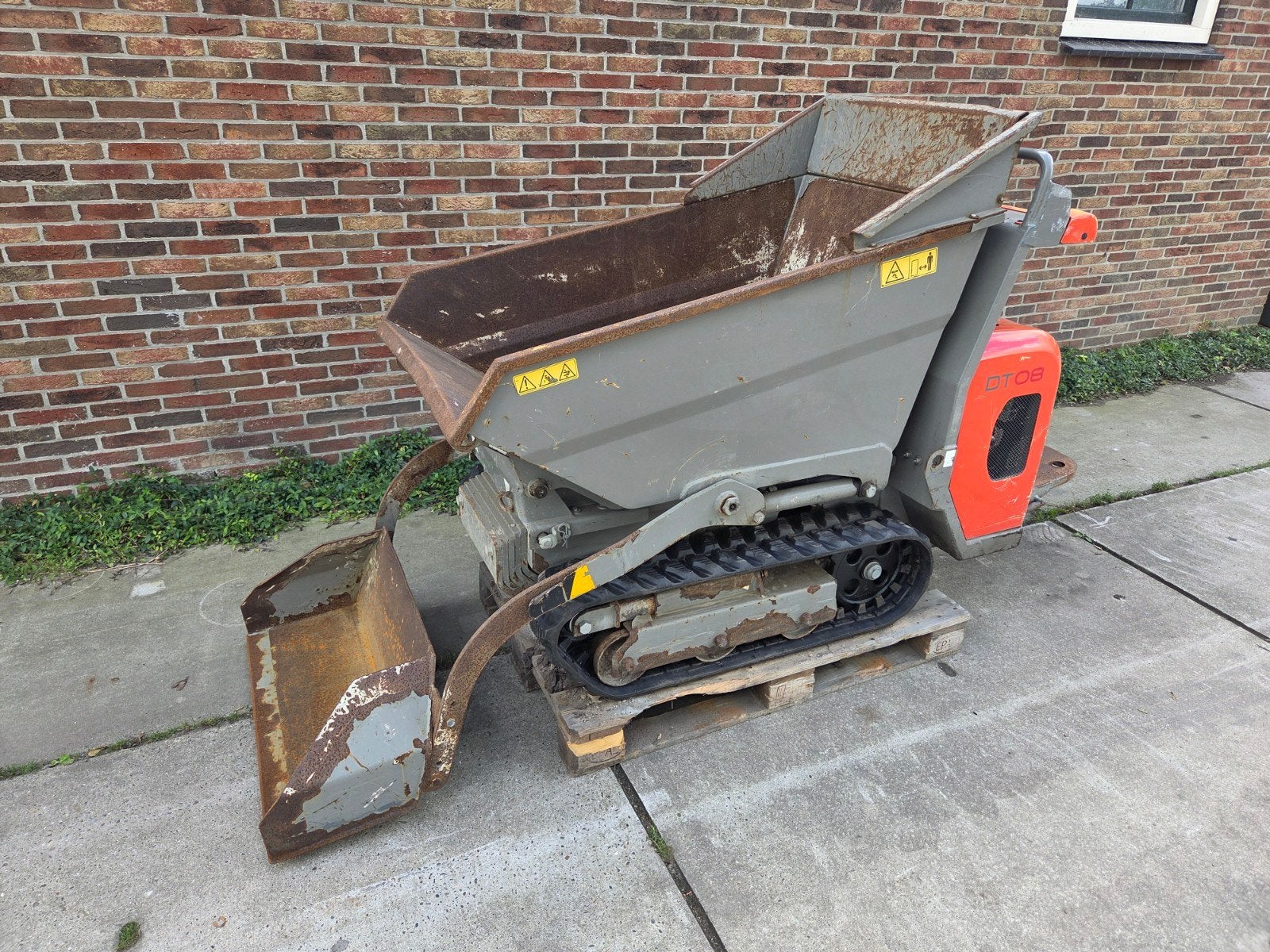 neuson rups dumper dt08 670 draaiuren bj 2018, Ophalen