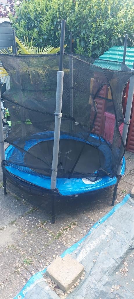 Kinetic Sports Trampoline met Veiligheidsnet, Ophalen, Gebruikt