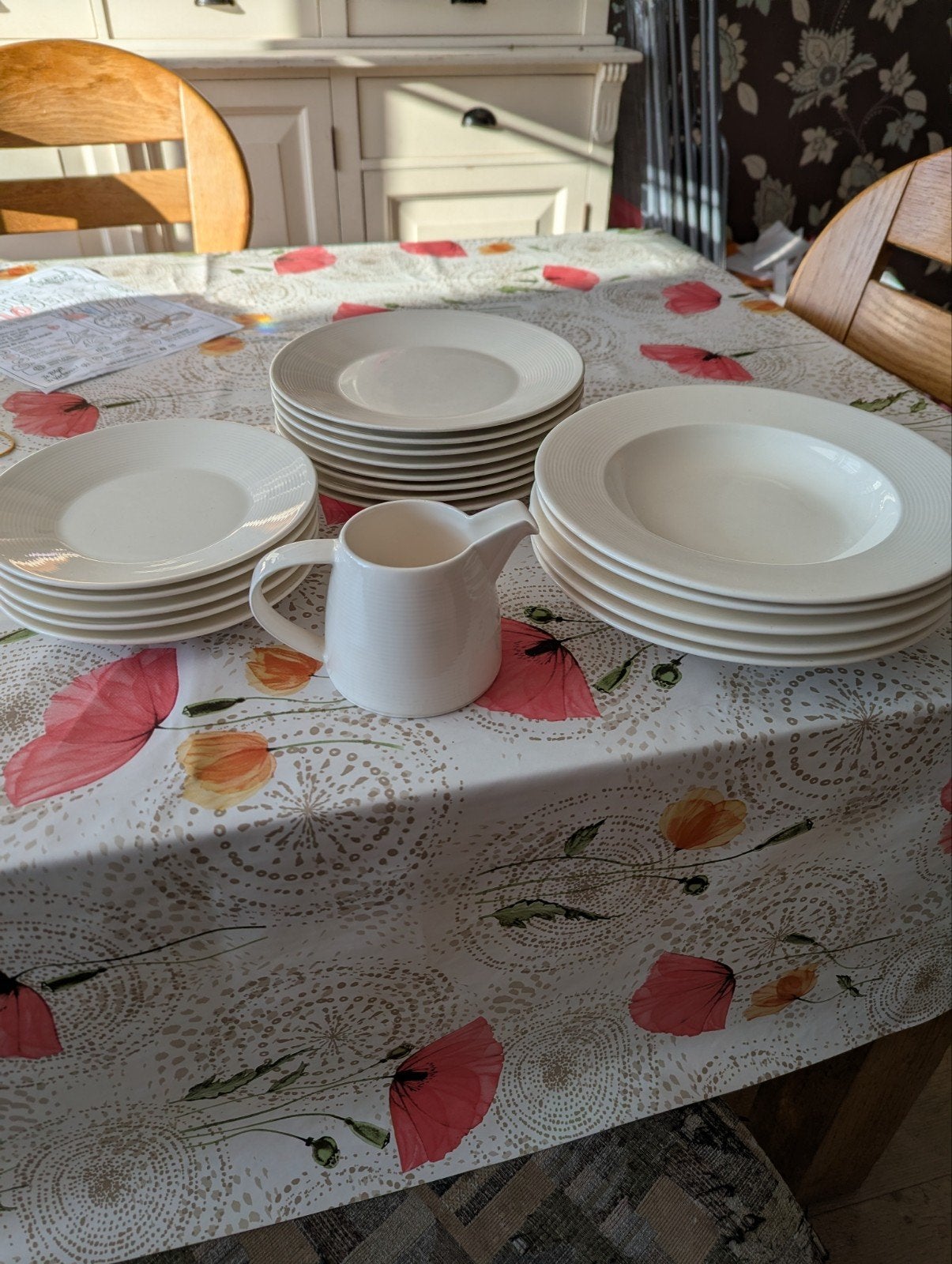 Servies New York, Ophalen of Verzenden, Porselein, Overige stijlen, Bord(en)