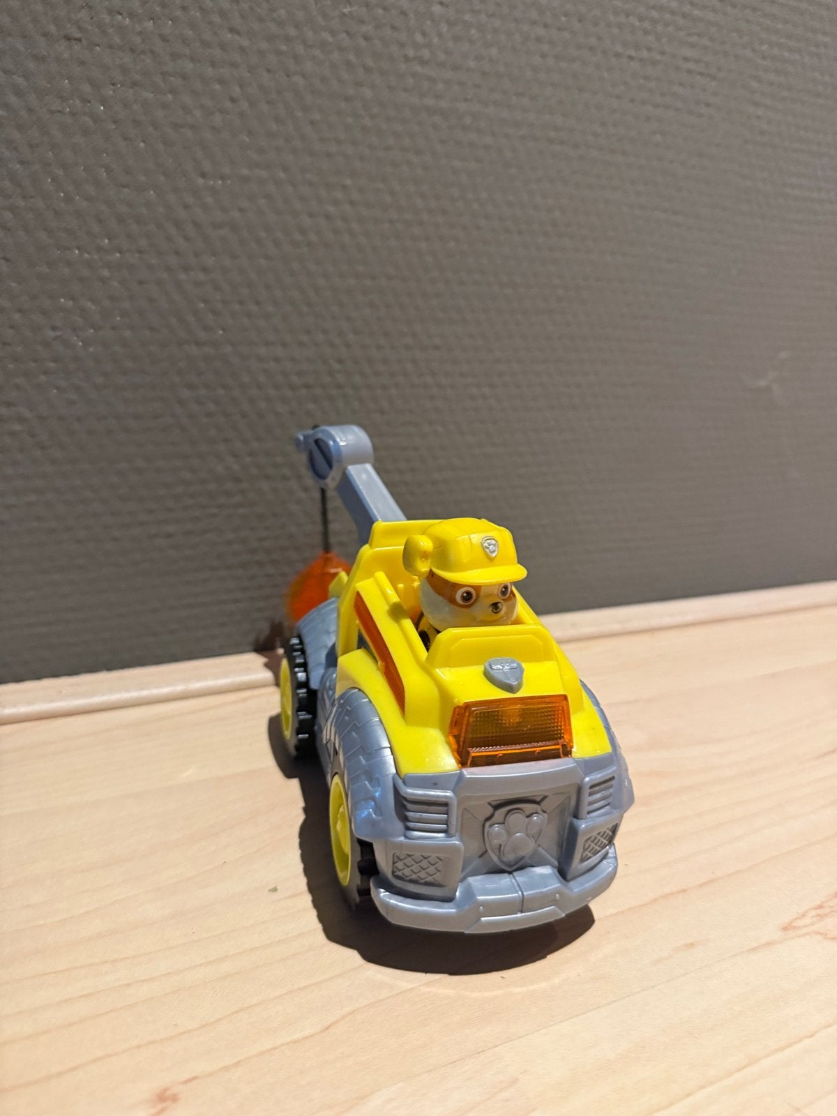 Paw Patrol Rubble voertuig met sloopkogel, Ophalen, Gebruikt