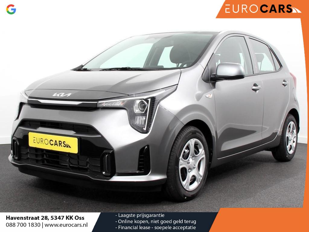 Kia Picanto 1.0 DPI Automaat DynamicLine Navigatie Apple Car, Auto's, Kia, Stof, 4 stoelen, Origineel Nederlands, Bedrijf