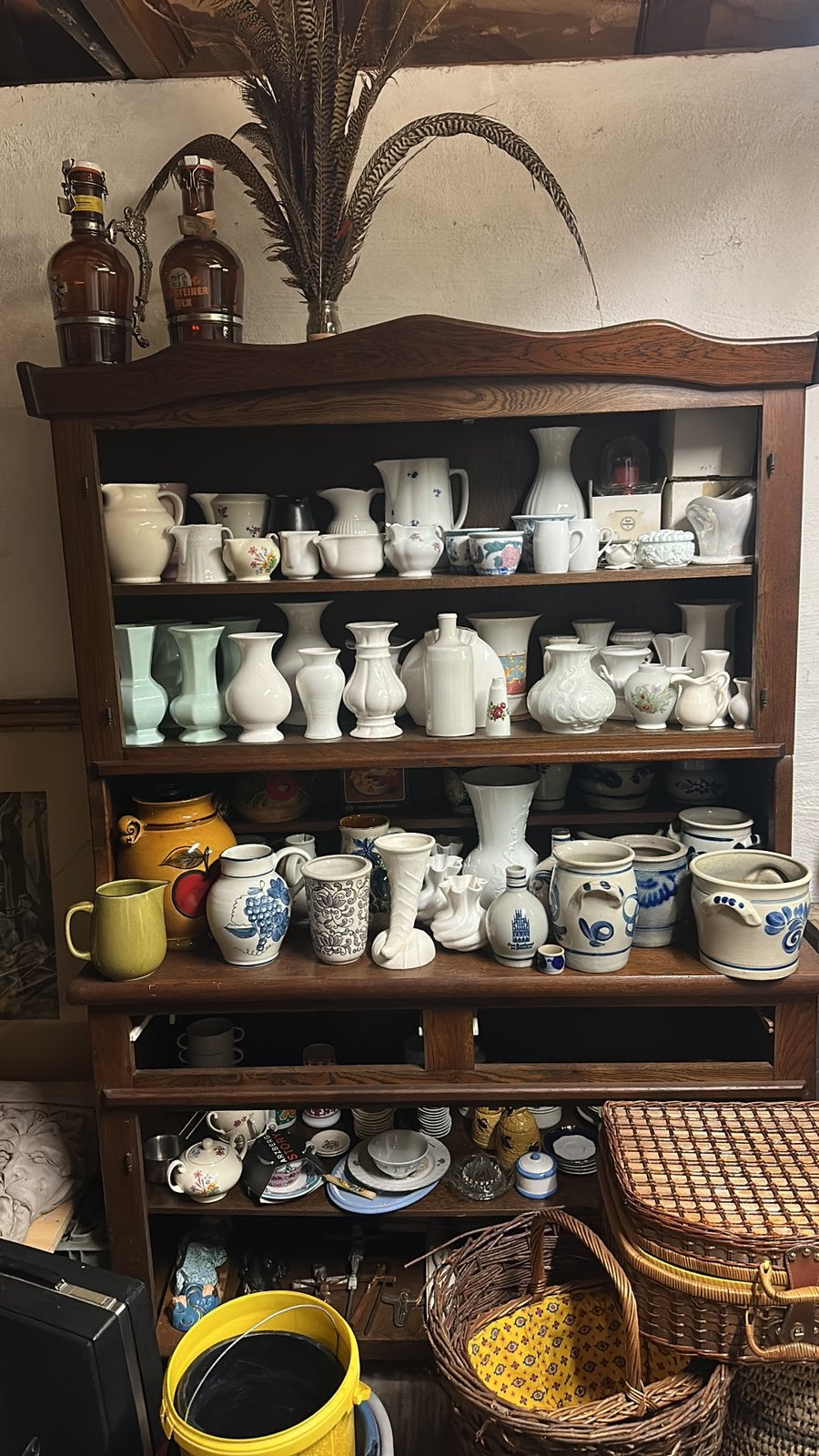 Grote garagesale inboedelverkoop, Ophalen