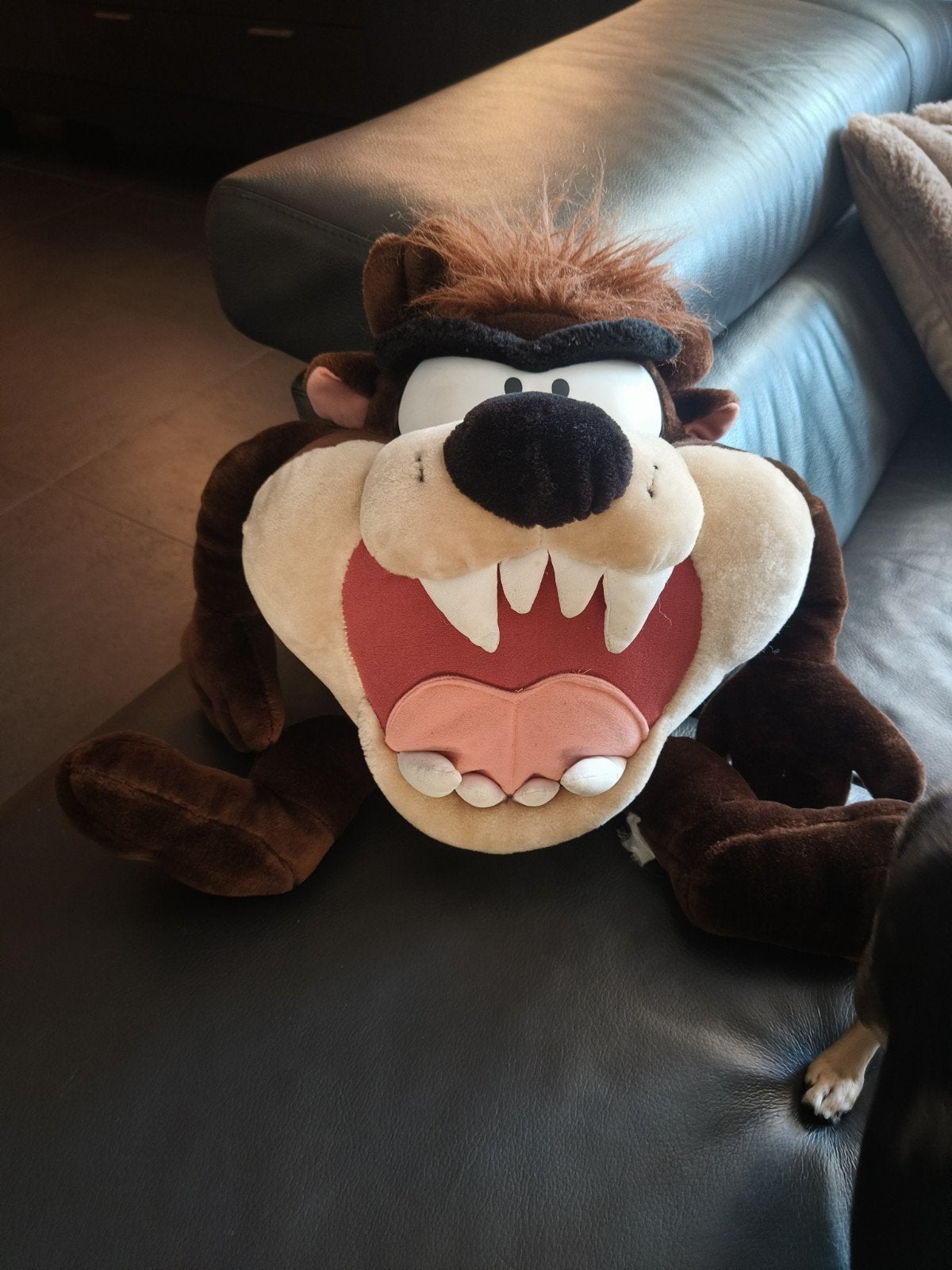 Grote vintage Taz knuffel - Looney Tunes, Ophalen, Overige merken, Overige karakters, Overige typen