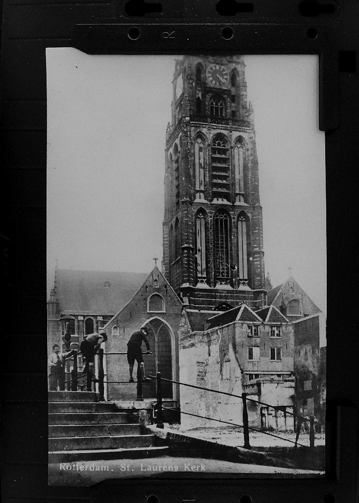 Rotterdam: St. Laurens Kerk, Ophalen of Verzenden, 1920 tot 1940, Ongelopen, Zuid-Holland