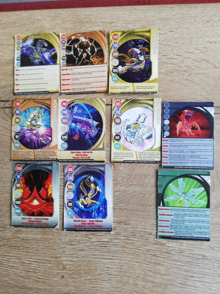 Bakugan kaarten - 10 stuks, inclusief zeldzame varianten, Hobby en Vrije tijd, Verzamelkaartspellen | Overige, Ophalen of Verzenden