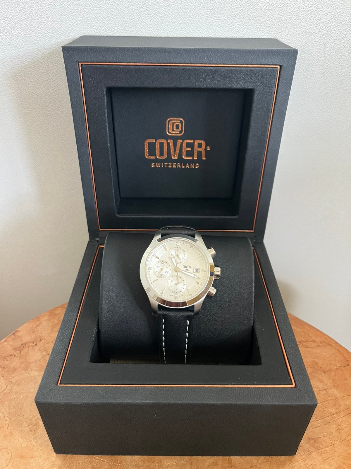 Prachtig Zwitsers horloge Cover M5, Ophalen of Verzenden, Zo goed als nieuw, Staal, Overige merken
