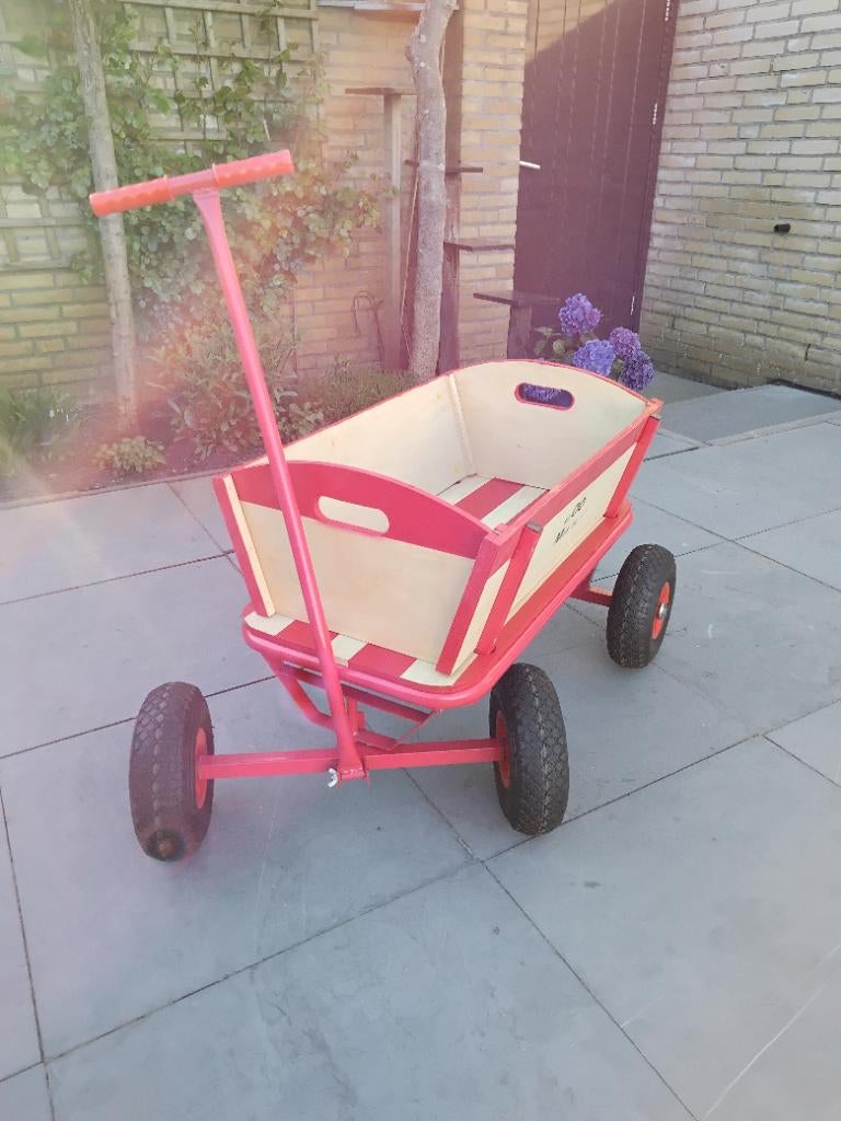 Houten Bolderkar, Ophalen, Zo goed als nieuw
