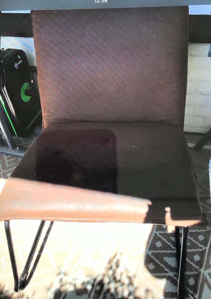 Lounge stoel, Huis en Inrichting, Stoelen, Ophalen, Gebruikt, Bruin, Lounge