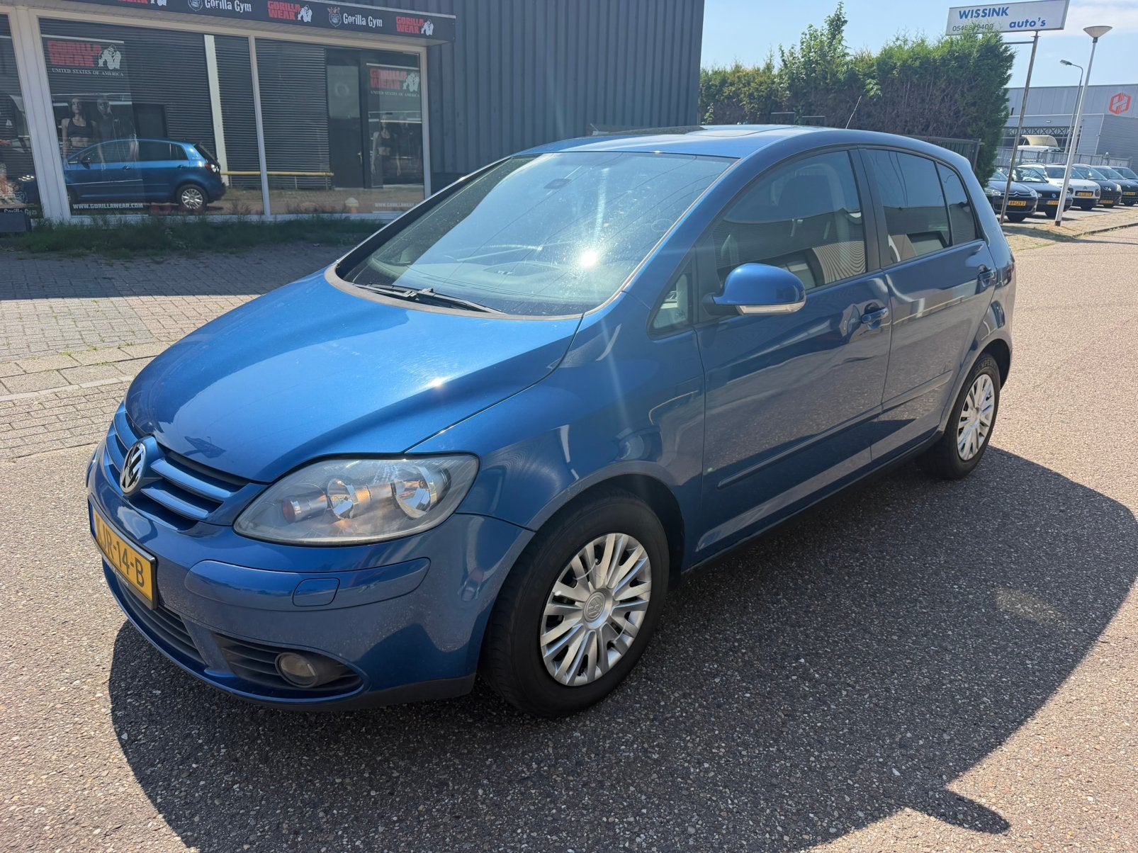 Volkswagen Golf Plus 1.4 TSI 140pk SCHUIFDAK/AIRCO NW APK, 1350 kg, 4 cilinders, Met garantie (alle), Blauw