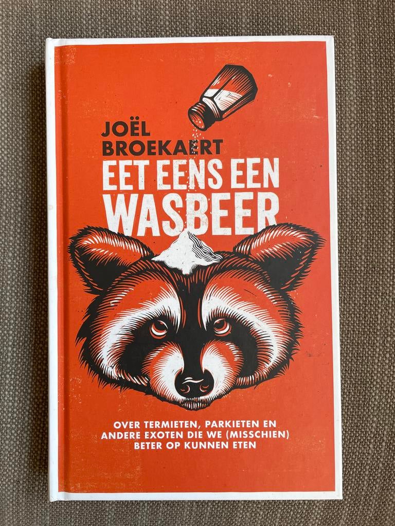 Joël Broekaert - Eet eens een wasbeer, Ophalen of Verzenden, Zo goed als nieuw, Joël Broekaert