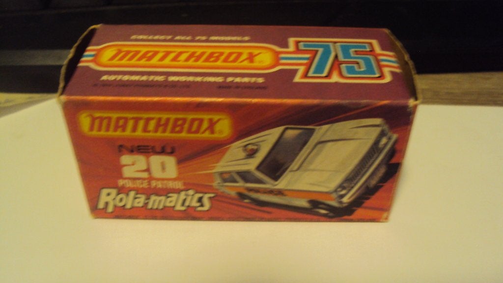 matchbox nr 20 police patrol 1975, Ophalen of Verzenden