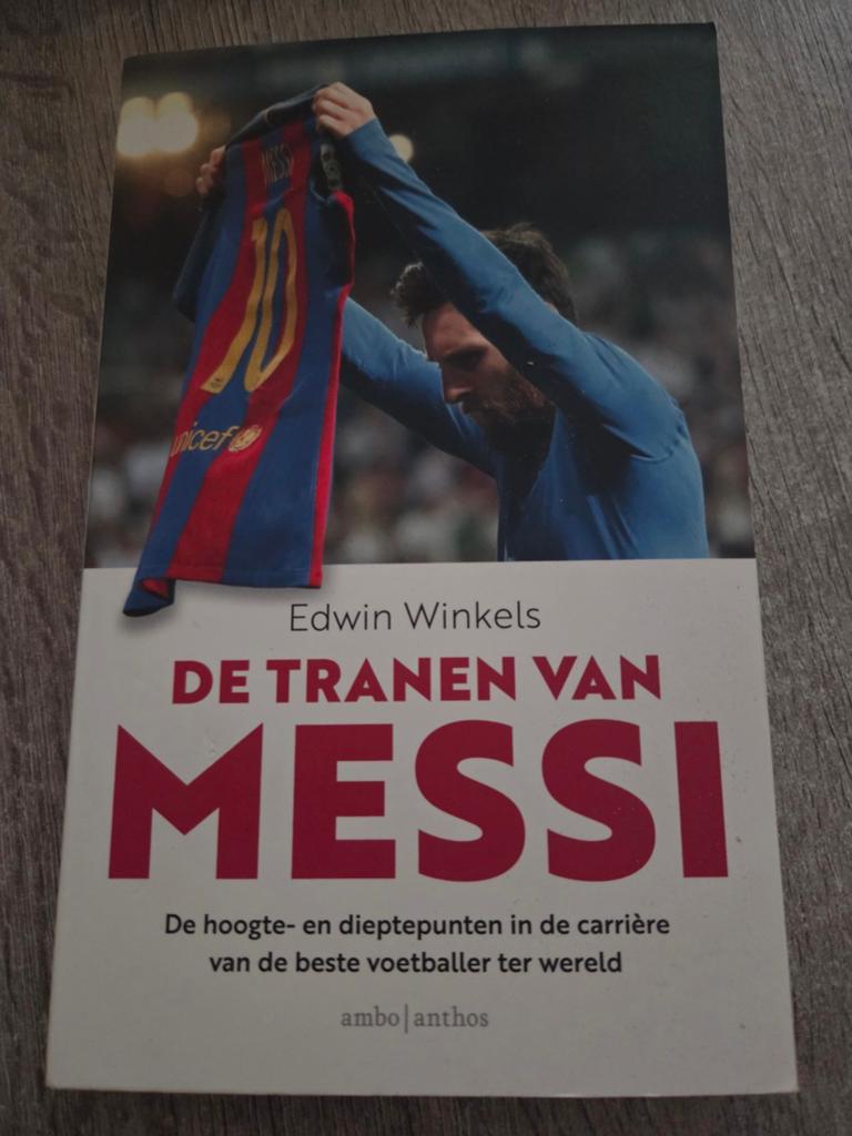 De Tranen van Messi - Boek over Lionel Messi, Ophalen of Verzenden, Gelezen, Edwin Winkels, Balsport