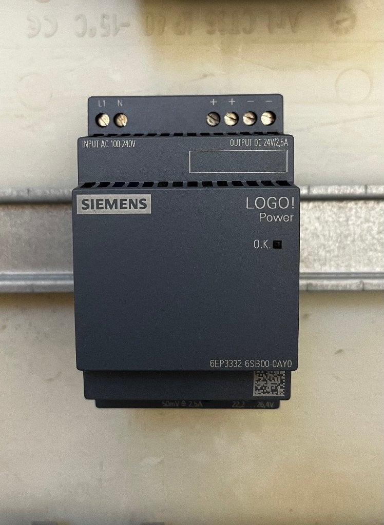 Siemens Logo voeding 24V/2,5A, Ophalen of Verzenden, Nieuw