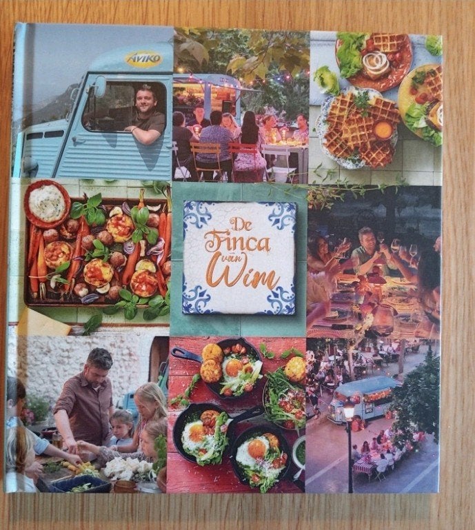 De Finca van Wim kookboek nieuw, Hoofdgerechten, Gezond koken, Wim Ballieu, Nieuw