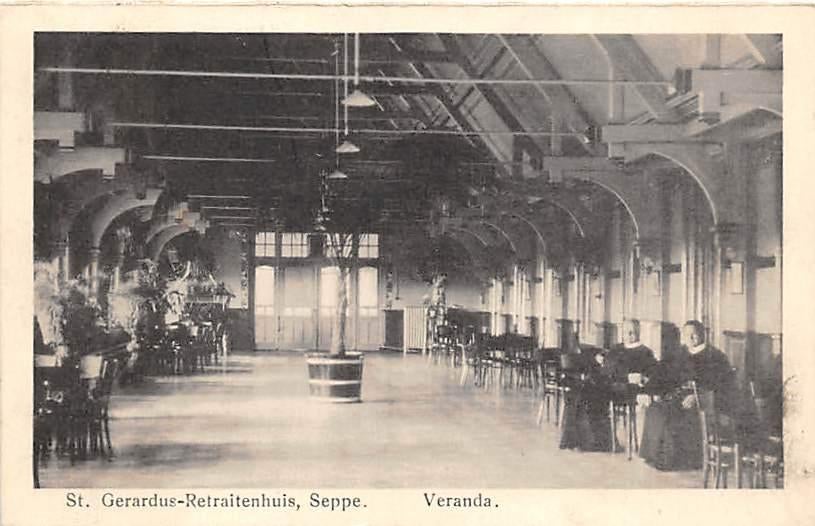 W927 Bosschenhoofd St. Gerardus Retraitenhuis Seppe de Graaf, Verzamelen, Ansichtkaarten | Nederland, Ophalen of Verzenden, 1920 tot 1940