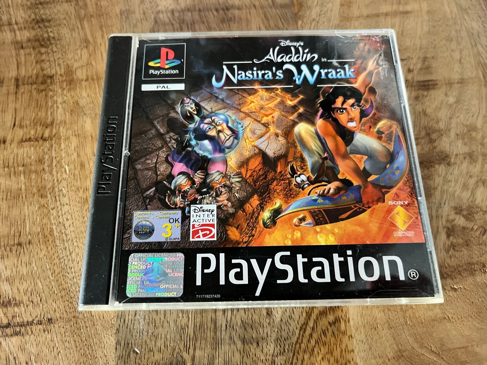 Disney's Aladdin in Nasira's Wraak - PlayStation 1, Avontuur en Actie, Gebruikt, T, Ophalen of Verzenden