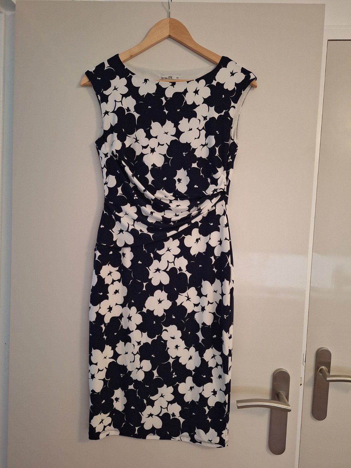 Lady's Fashion E.T.K. zomerjurkje maat 36, Kleding | Dames, Blauw, Ophalen of Verzenden, Zo goed als nieuw, Maat 36 (S)